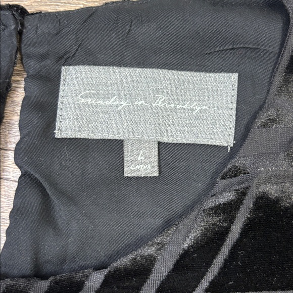 Sunday in Brooklyn Velvet Burnout Tank (Size L) - Picture 4 of 7